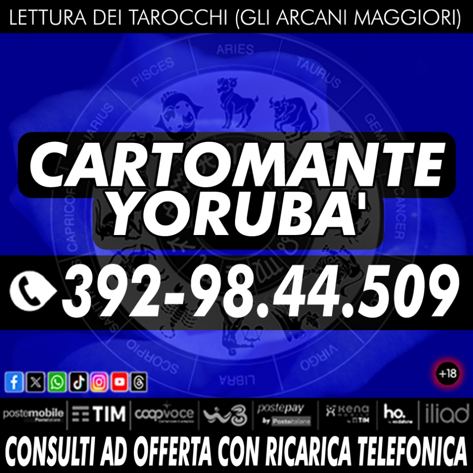 Tarocchi al telefono con il Cartomante Yorubà