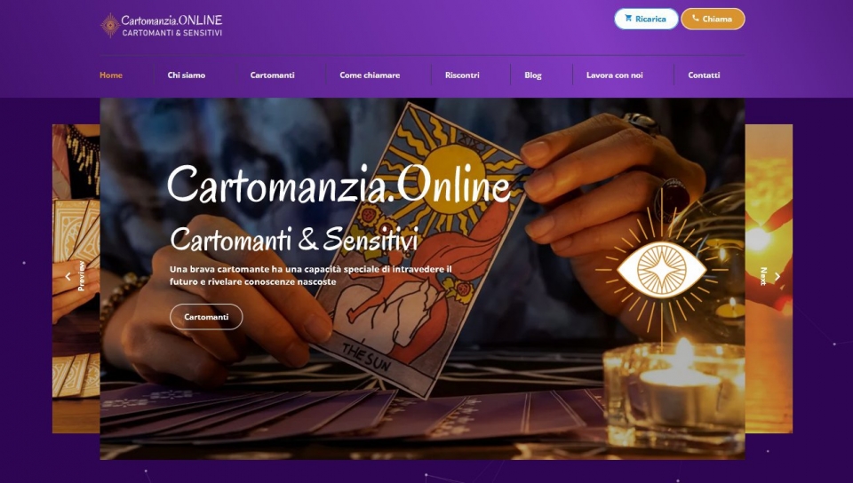 Cartomanzia.ONLINE : Dove il Tuo Futuro Prende Forma! 