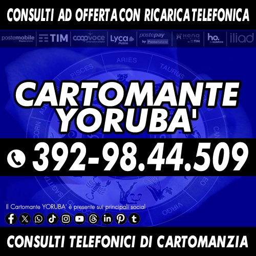 Studio Esoterico Cartomante YORUBA