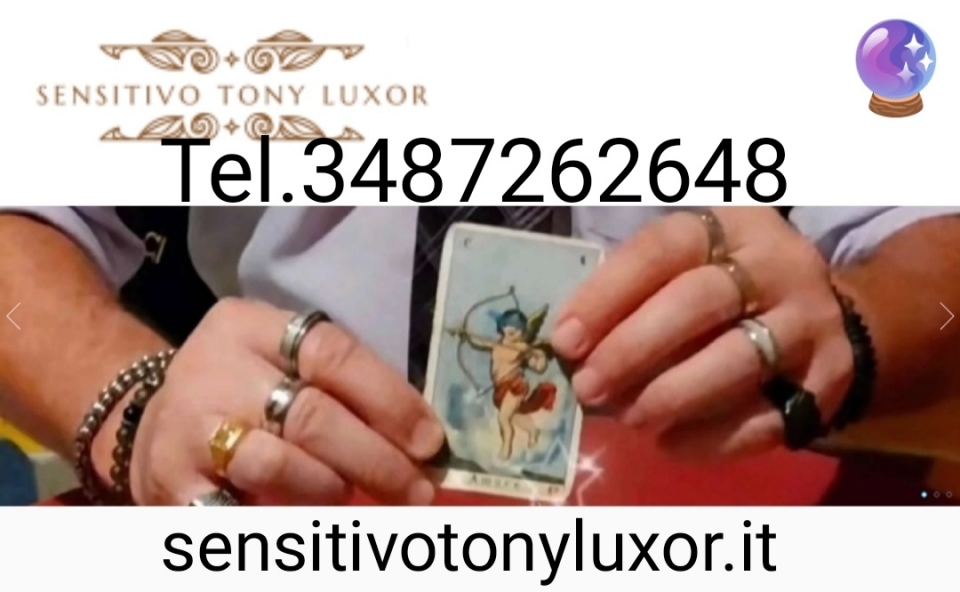 Sensitivo Tony Luxor.3487262648