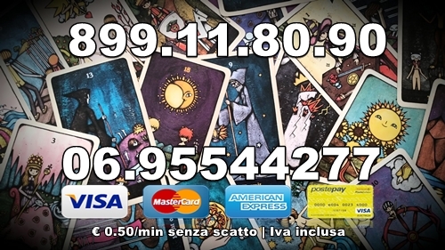 IL MEGLIO DEI TAROCCHI AL TELEFONO € 0.50 AL MINUTO