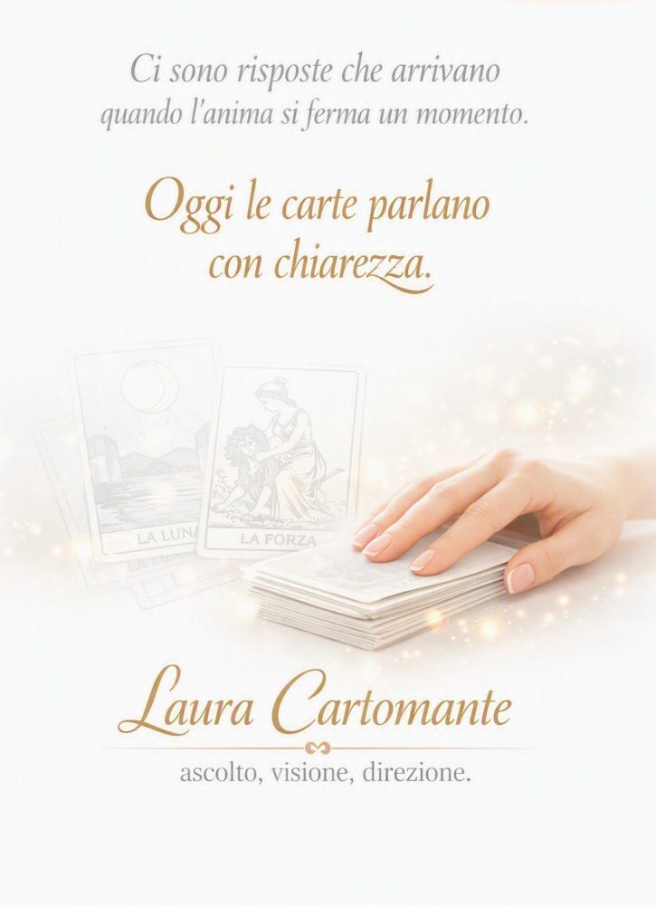 LAURA Sensitiva – Le Carte Parlano. Io Te Lo Dico Chiaro. — altra foto