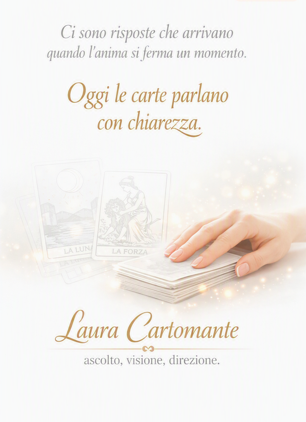 LAURA Sensitiva – Le Carte Parlano. Io Te Lo Dico Chiaro. — altra foto