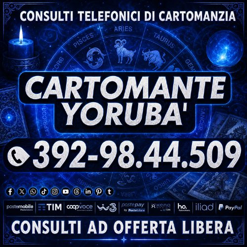 (¯`·._(¯`·._(Cartomante Yoruba')_.·´¯)_.·´¯)