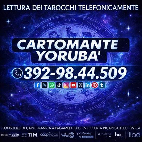 Studio di Cartomanzia del Cartomante Yorubà - Lettura dei Tarocchi