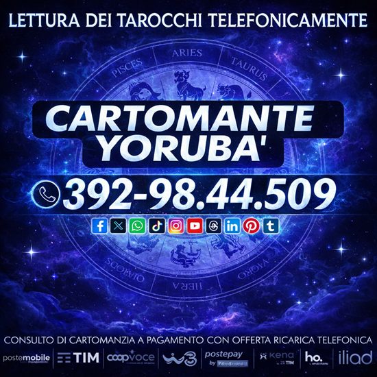 Studio di Cartomanzia del Cartomante Yorubà - Lettura dei Tarocchi