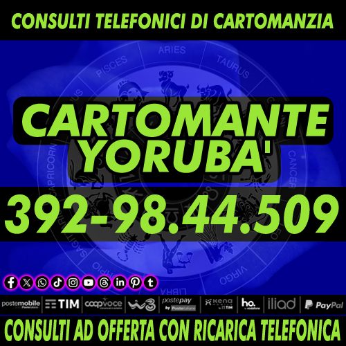 C'è un qualcosa di speciale nei consulti del Cartomante Yorubà