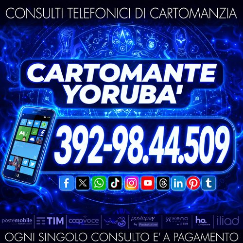 Oltre 30 anni di esperienza - Cartomante Yorubà