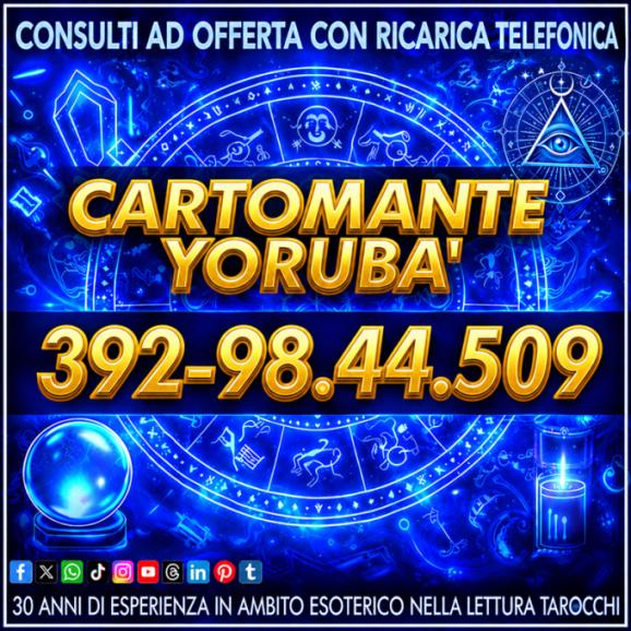 Il Cartomante che ti ascolta e ti aiuta: il Cartomante YORUBA'
