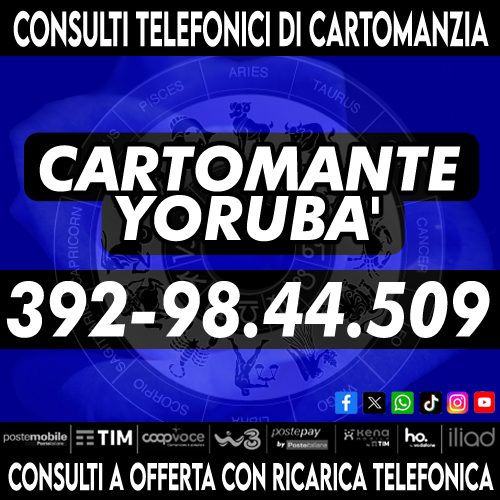 Da circa 30 anni il Cartomante YORUBA' si dedica alla lettura dei Tarocchi — altra foto