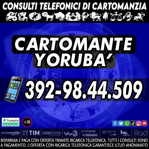 Da circa 30 anni il Cartomante YORUBA' si dedica alla lettura dei Tarocchi — altra foto