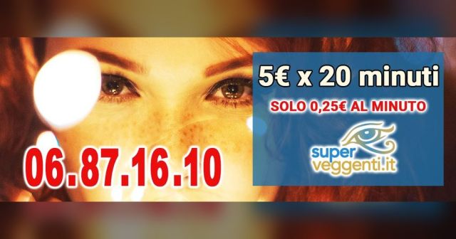 Super Veggenti · sensitive e veggenti al telefono, 5€ 20 minuti
